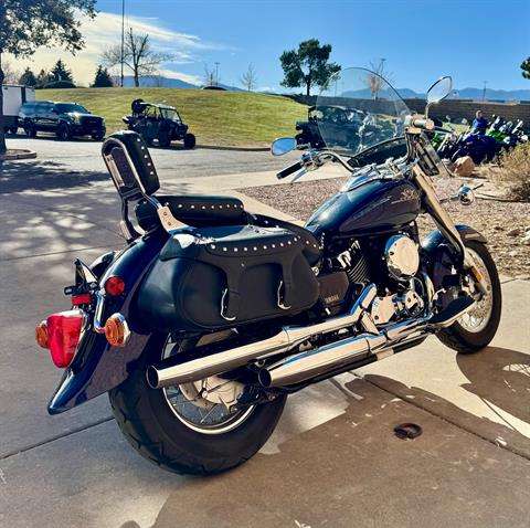 Dueldor's motorcycle parked outside — The Weathered Drifter, Hammer, Ash & Chrome